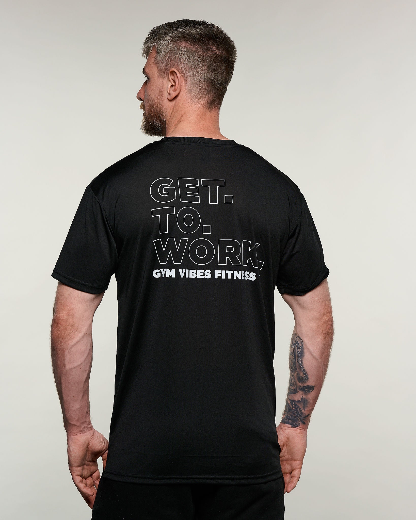 Gym Vibes Get To Work Fitness Men's T-Shirt