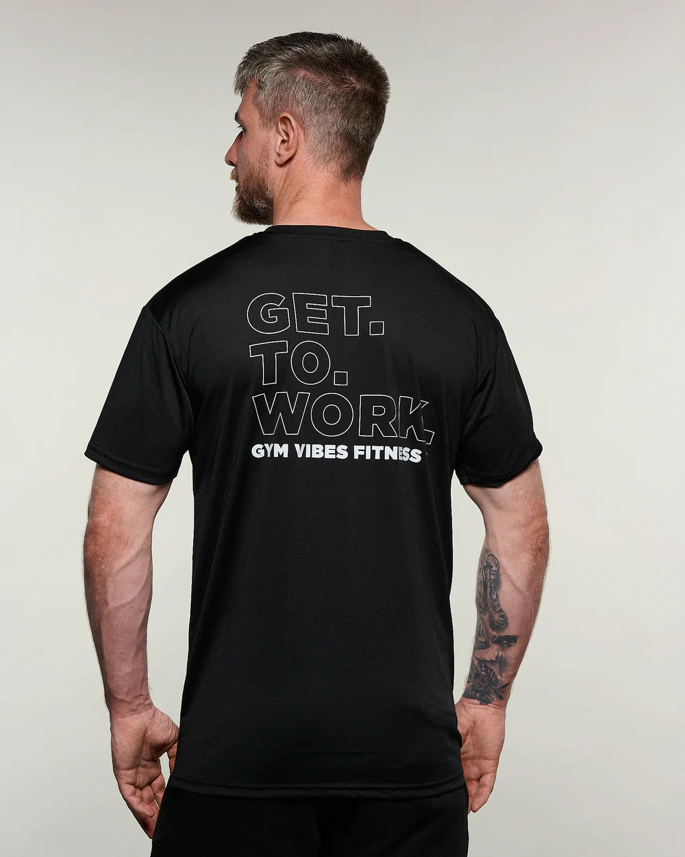 Gym Vibes Get To Work Fitness Men's T-Shirt