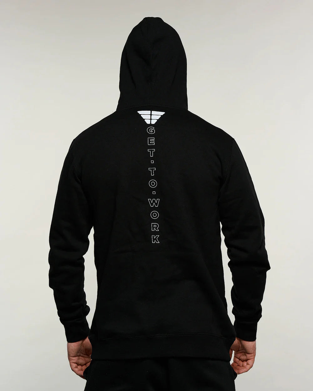 Gym Vibes Spinal Get To Work Men's Hoodie