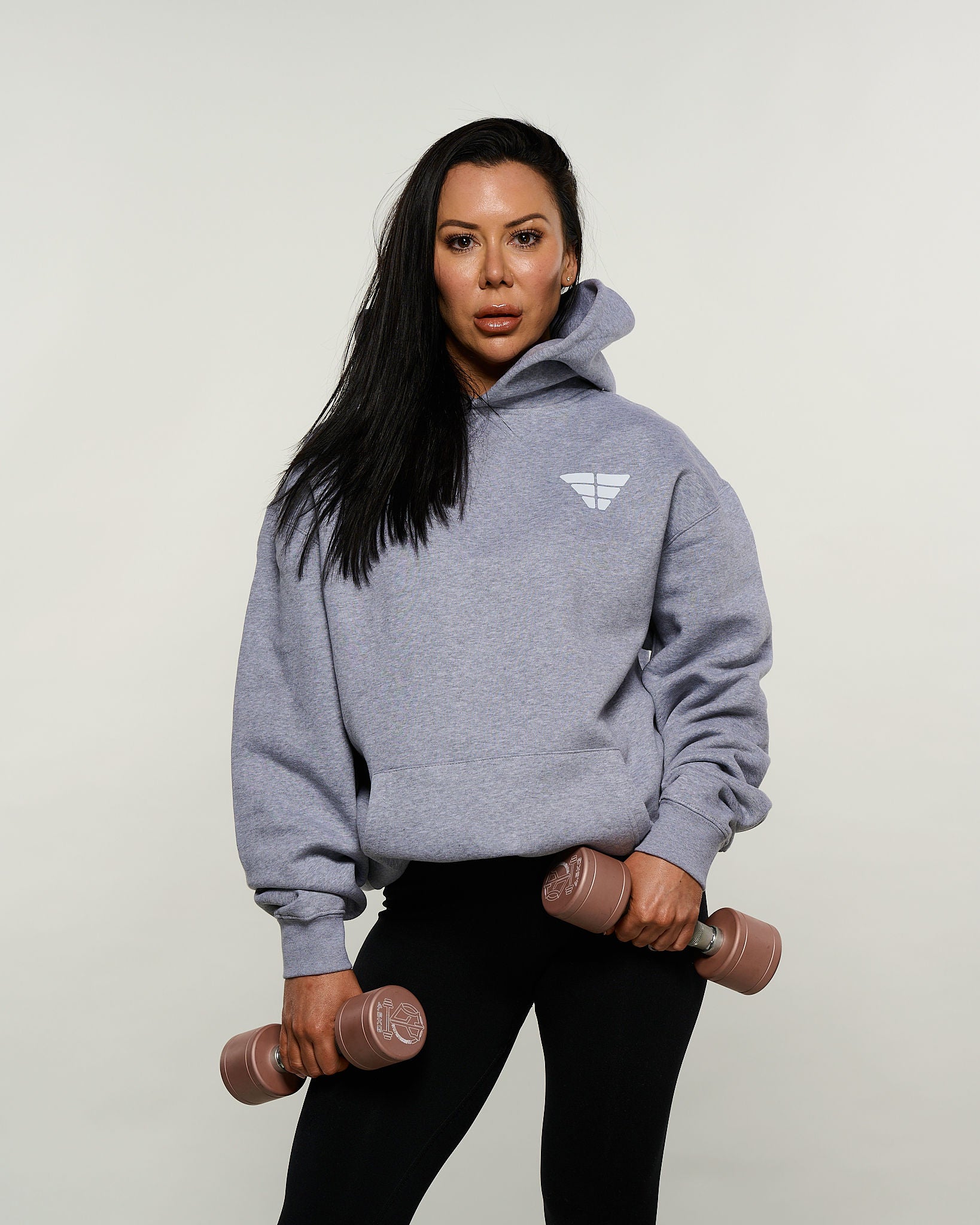Gym Vibes Get To Work Fitness Women's Hoodie