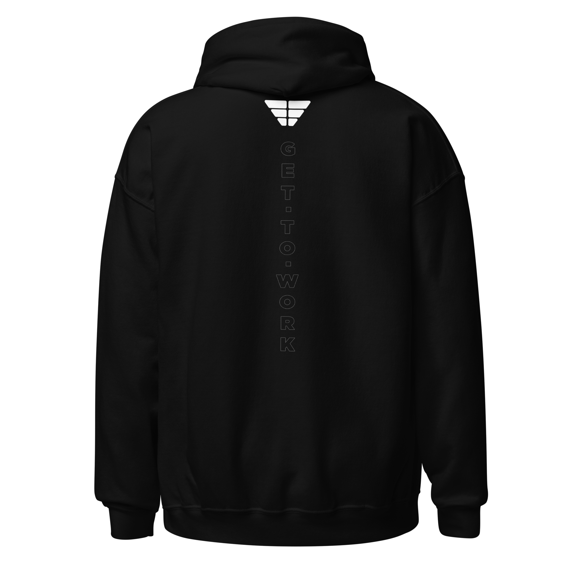 Gym Vibes Spinal Get To Work Men's Hoodie