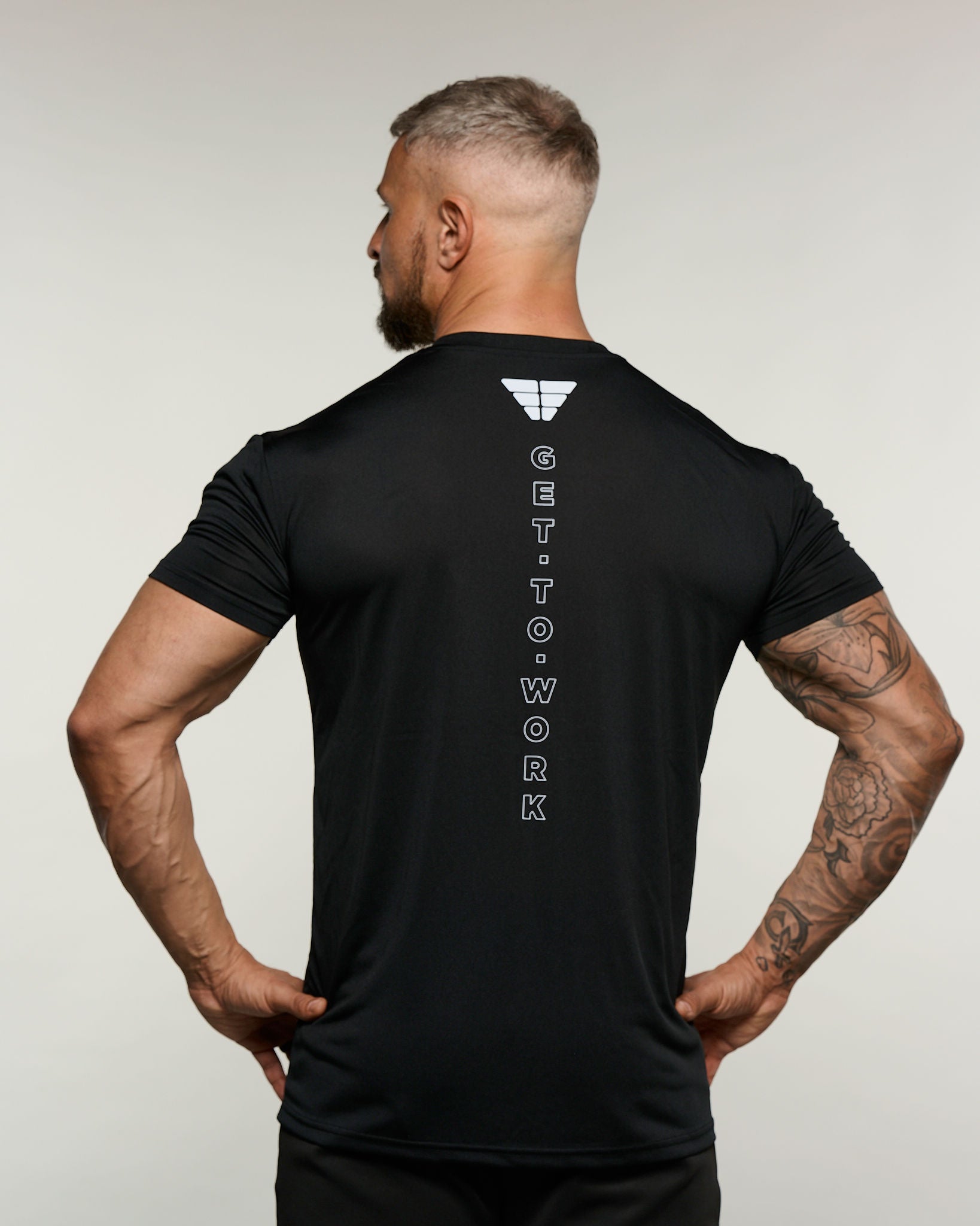 Gym Vibes Spinal Get To Work Men's T-Shirt