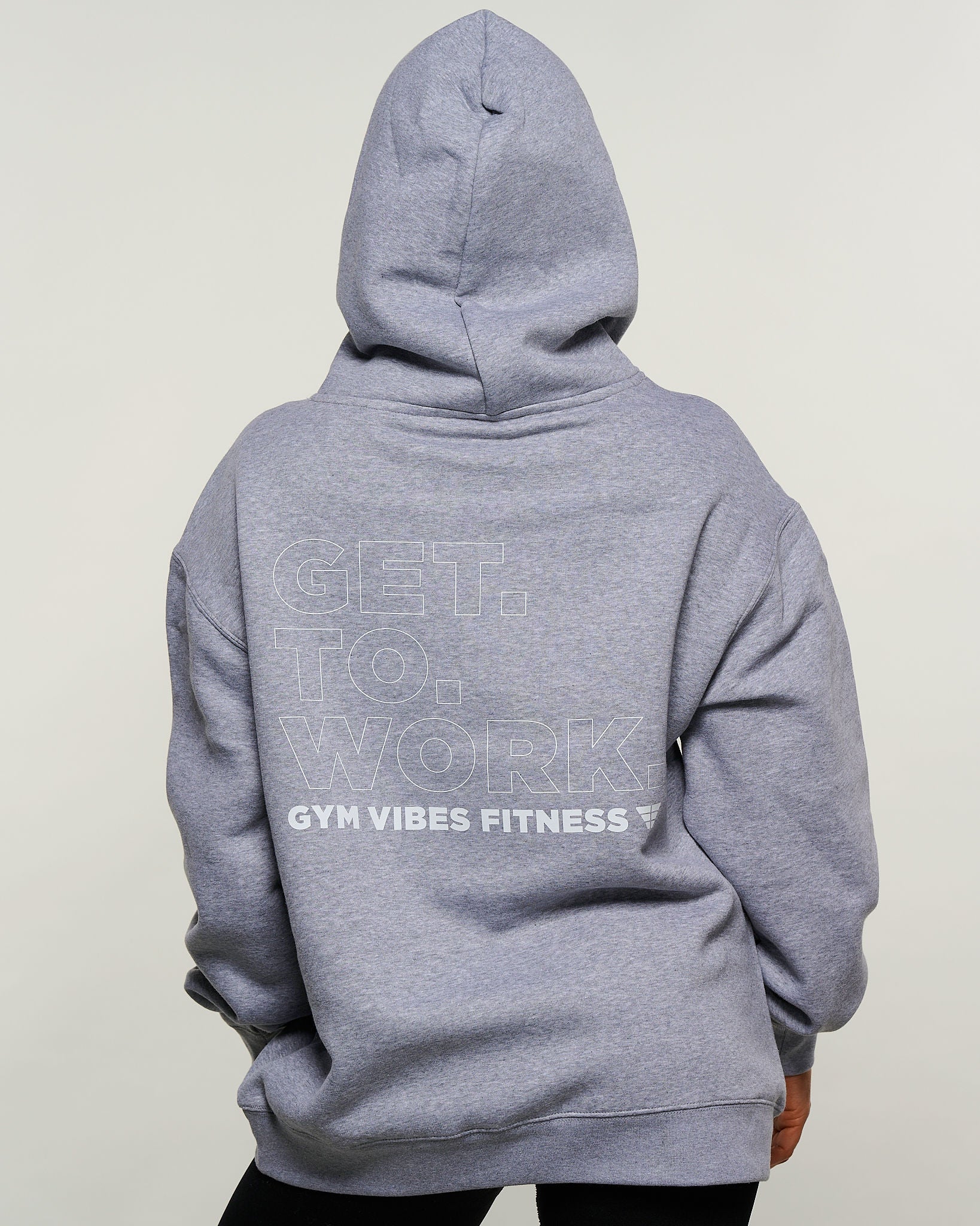 Gym Vibes Get To Work Fitness Women's Hoodie