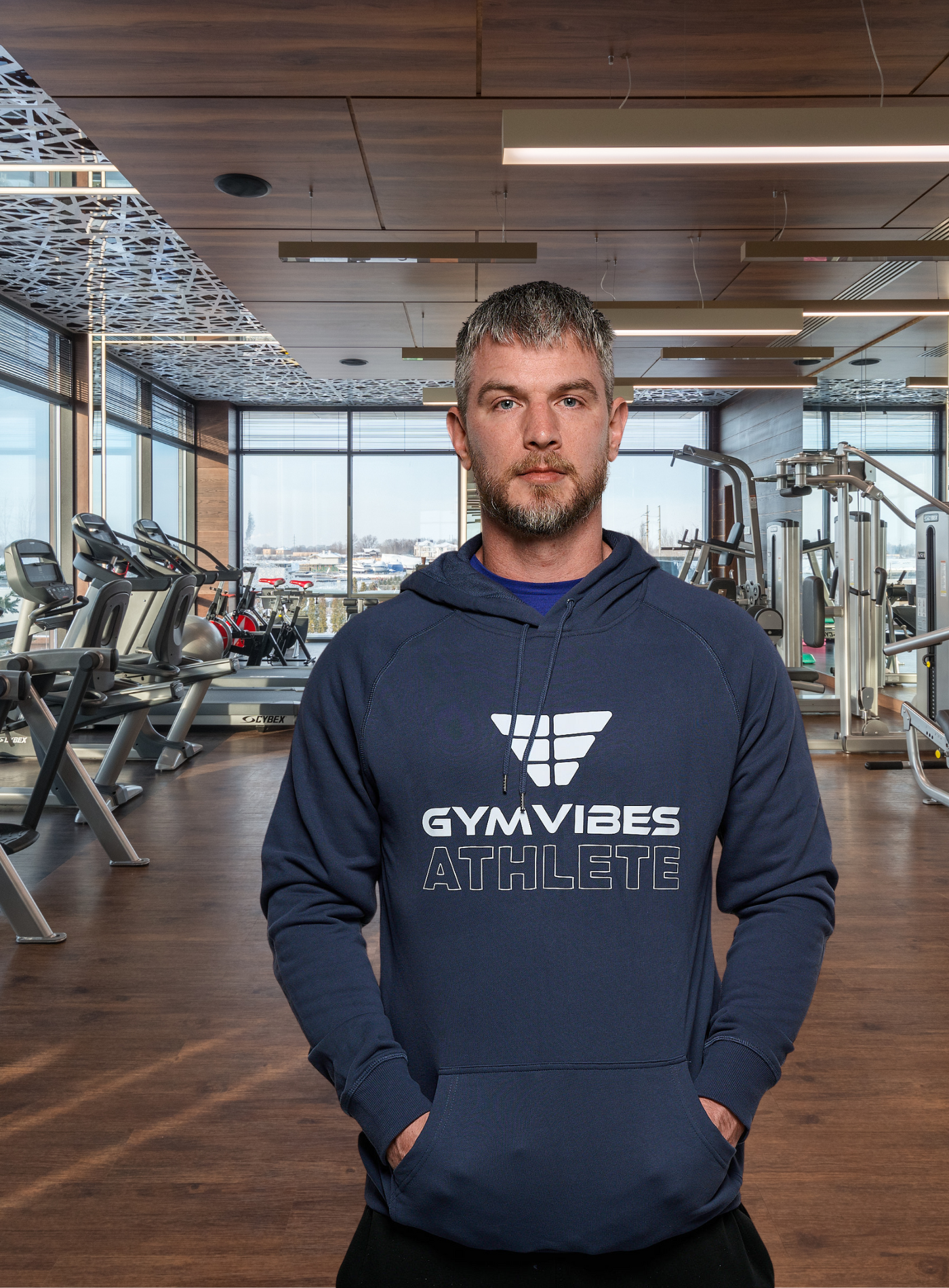 Gym Vibes Athlete Men's Hoodie